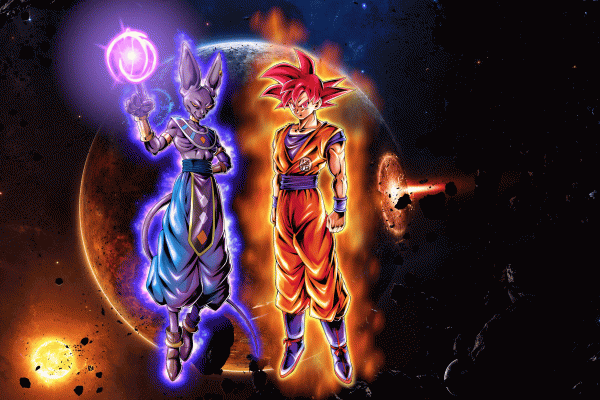 Download Black And Purple Aesthetic Beerus Wallpaper  Wallpaperscom