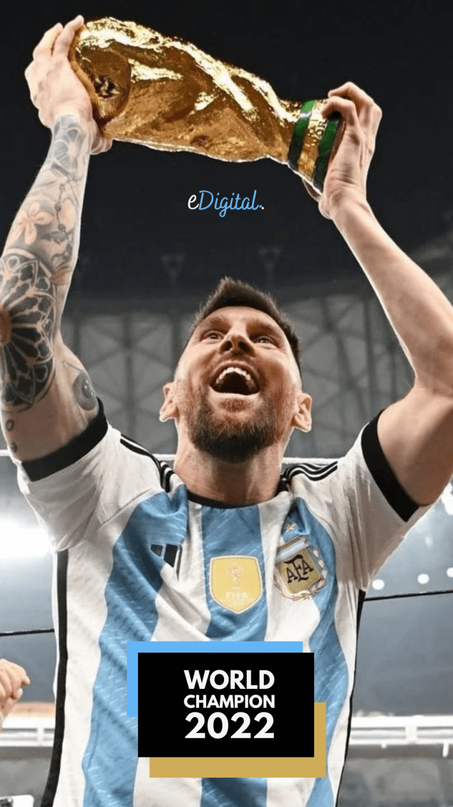 Photos Messi and Argentina lift World Cup after win over France  Qatar World  Cup 2022 News  Al Jazeera