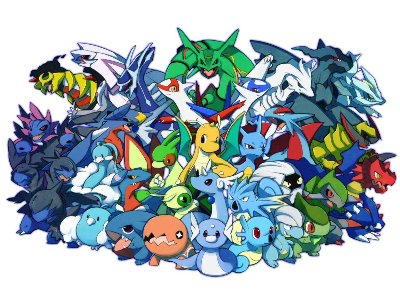 Dragon Type Pokemon Wallpaper