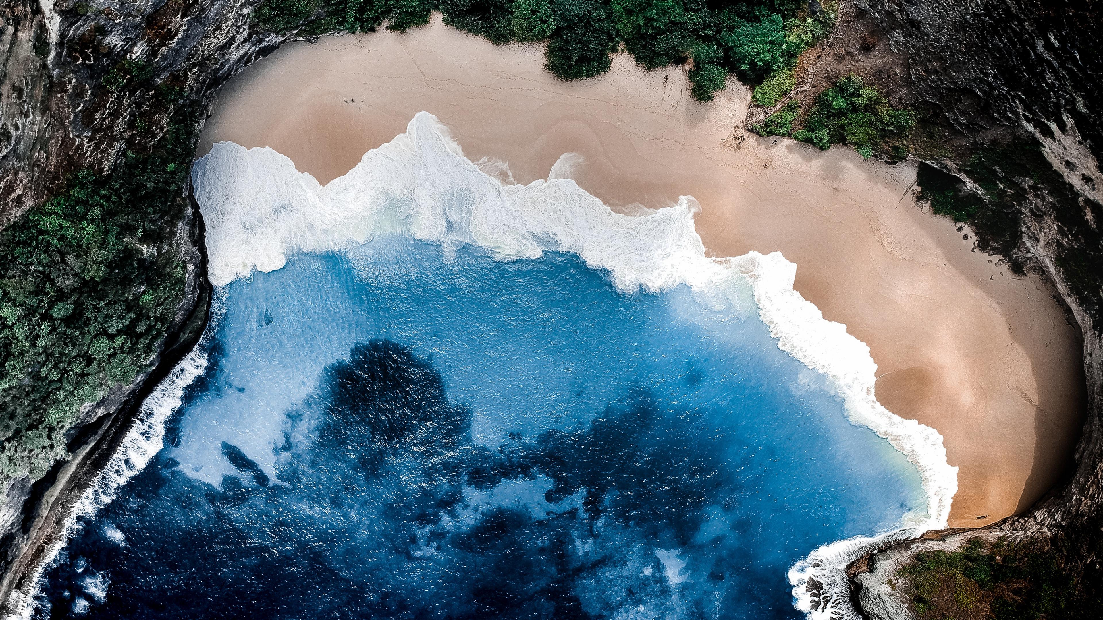 4k Drone View Beach Wallpapers - Wallpaper Cave