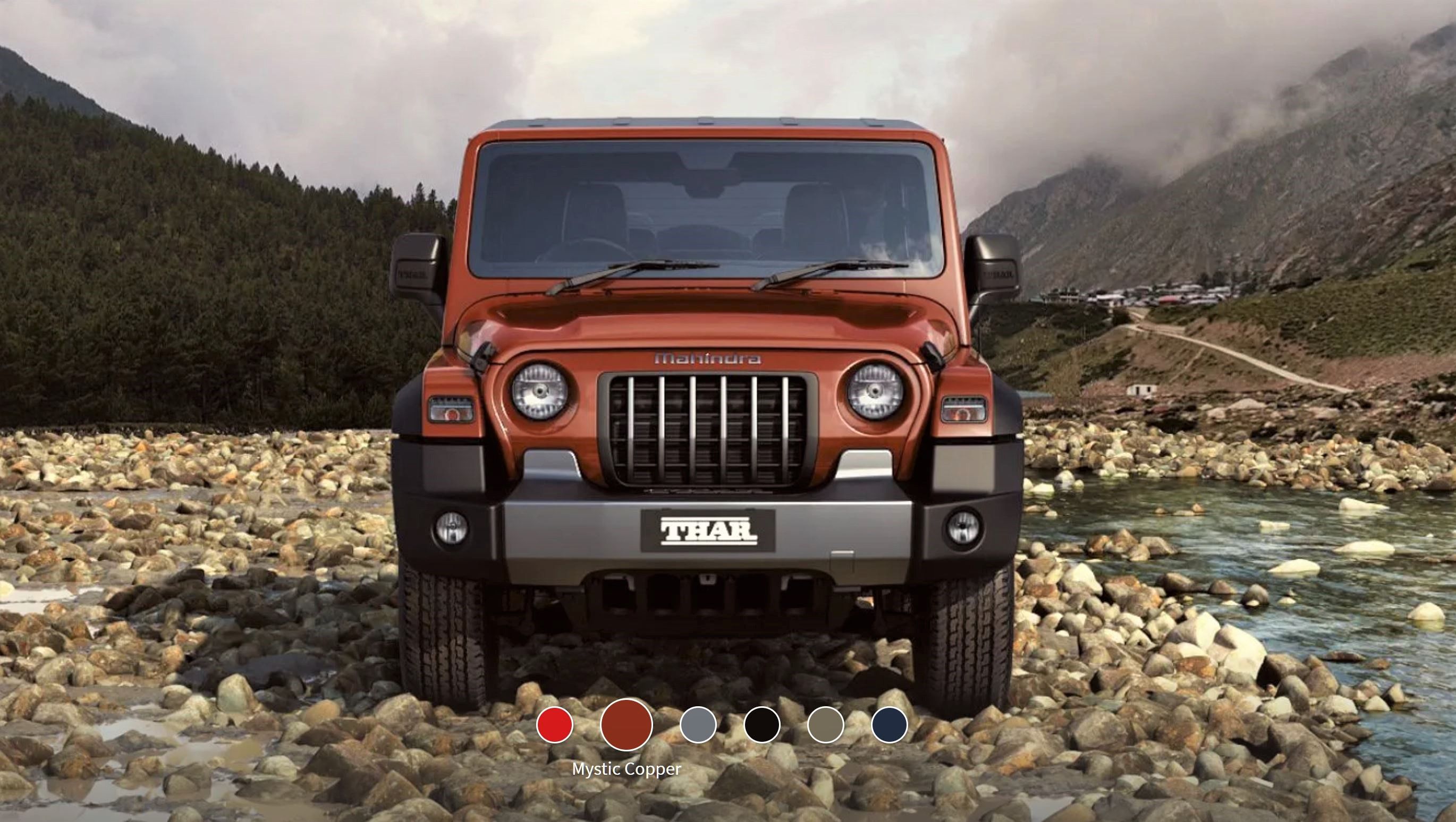 Mahindra Thar Wallpaper 4K