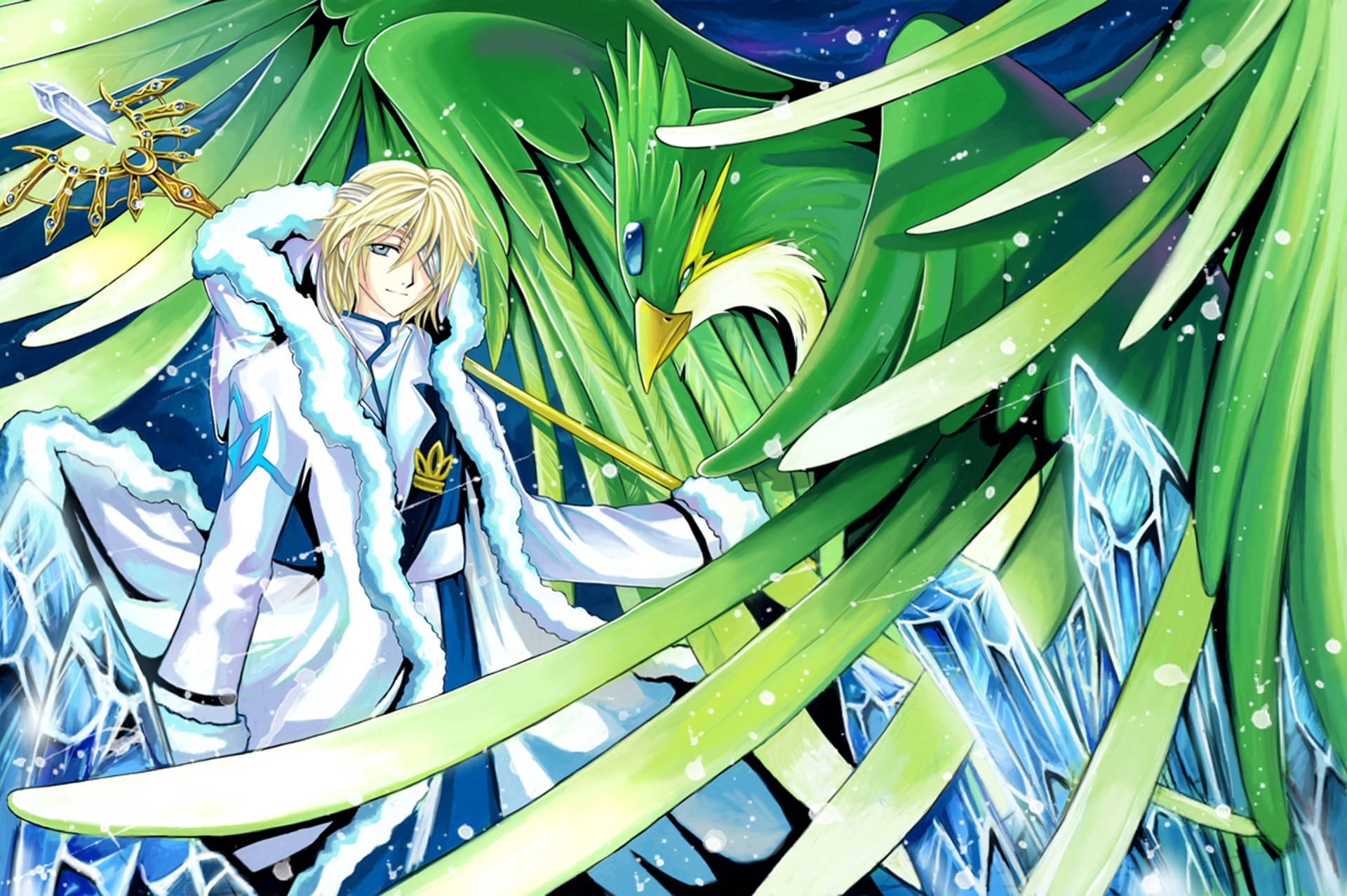 Tsubasa Reservoir Chronicle Fai Fluorite Sfondo