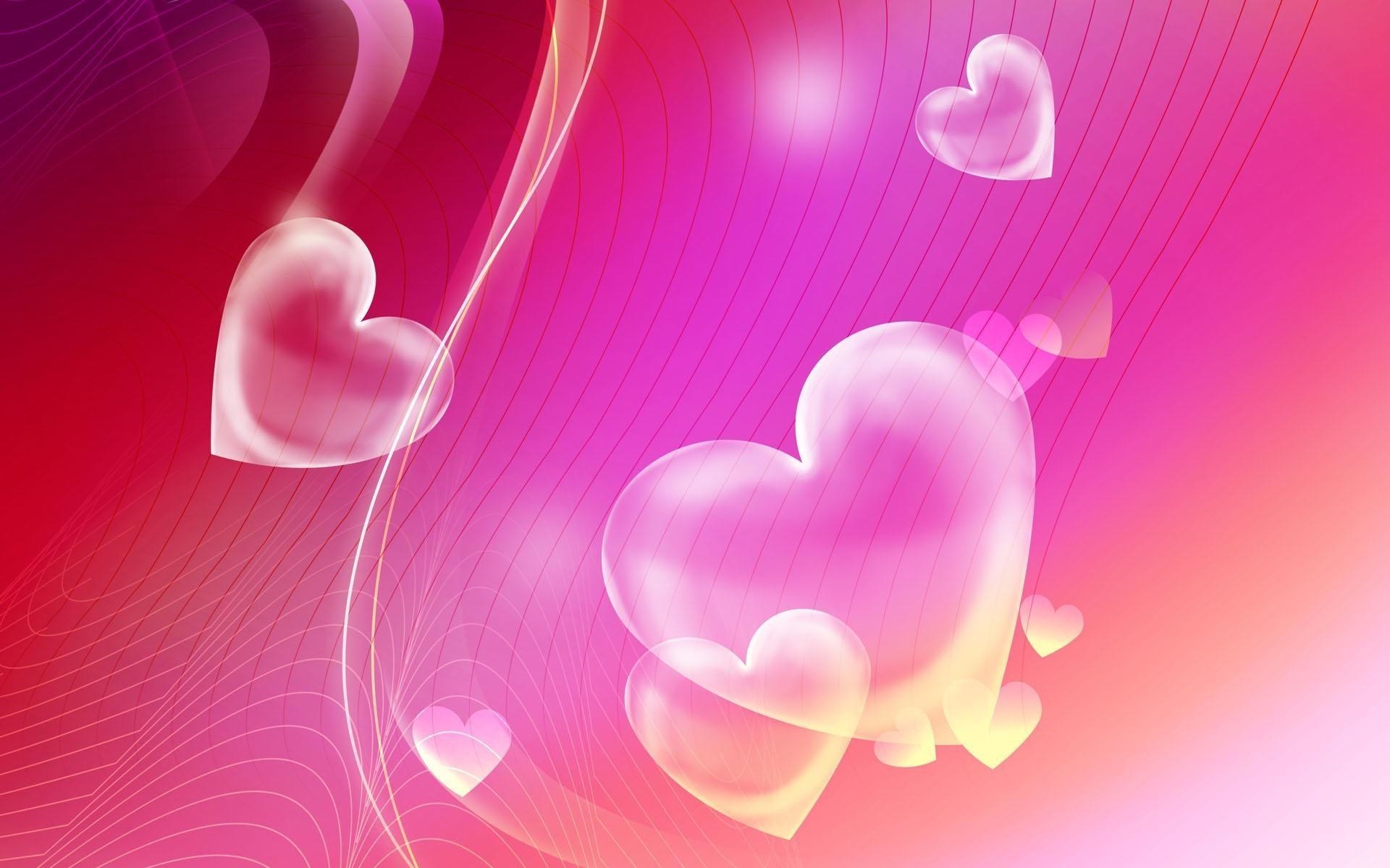 Pink Love Heart Backgrounds (56+ pictures)