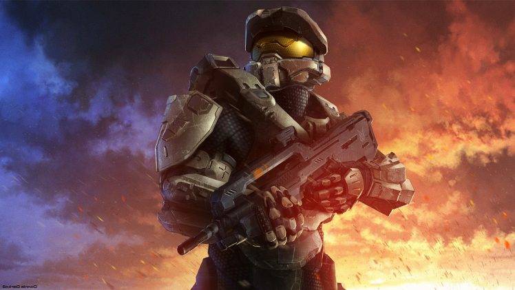 Halo, Halo 4, Xbox, Video Games, Artwork HD Wallpaper Desktop Background