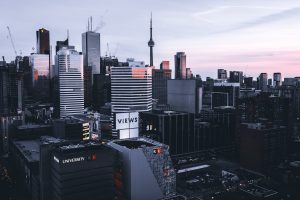 cityscape, Canada, Toronto, Building, Depth of field