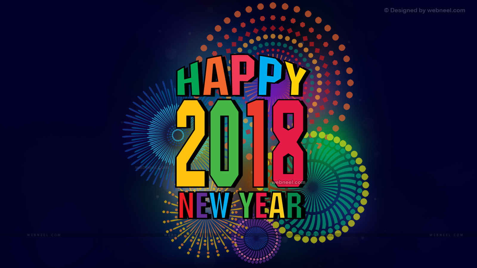 2018 Wallpaper Happy New Year 2018 Happy New Year HD Wallpapers Download Free Images Wallpaper [wallpaper981.blogspot.com]