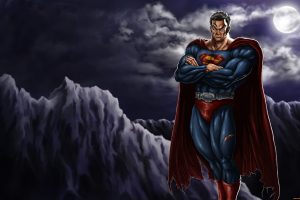 artwork, Superman