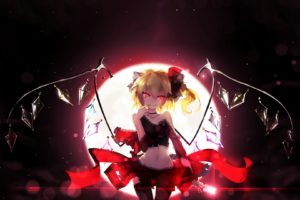 Flandre Scarlet, Touhou, Moon