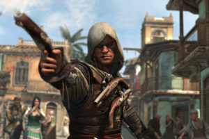 assassins, Creed, 4, Black, Flag, Men, Pistols, Games, Warrior, Warriors, Fantasy