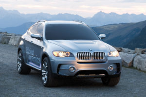 bmw, X6, Active, Hybrid, Concept, 2007