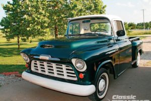 1955, Chevrolet, 3100, Pickup, Stepside, Classic, Old, Vintage, Usa, 1600×1200 01