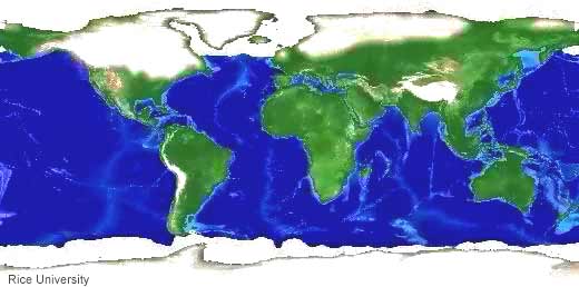 Map Of Earth Last Ice Age - United States Map