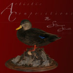 Black Duck Stand on 16 Oval Ice Scene