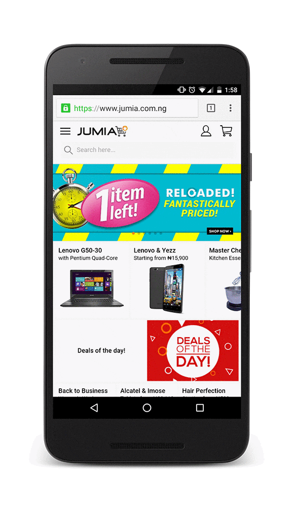 Jumia 세부정보