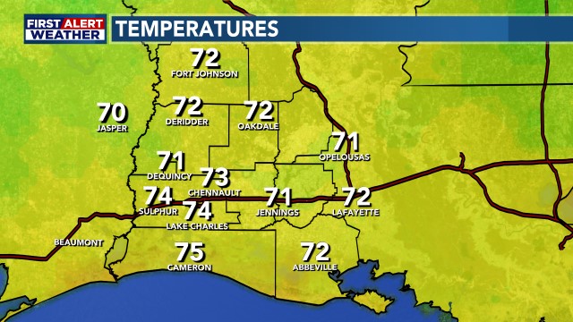 SWLA Current Temps