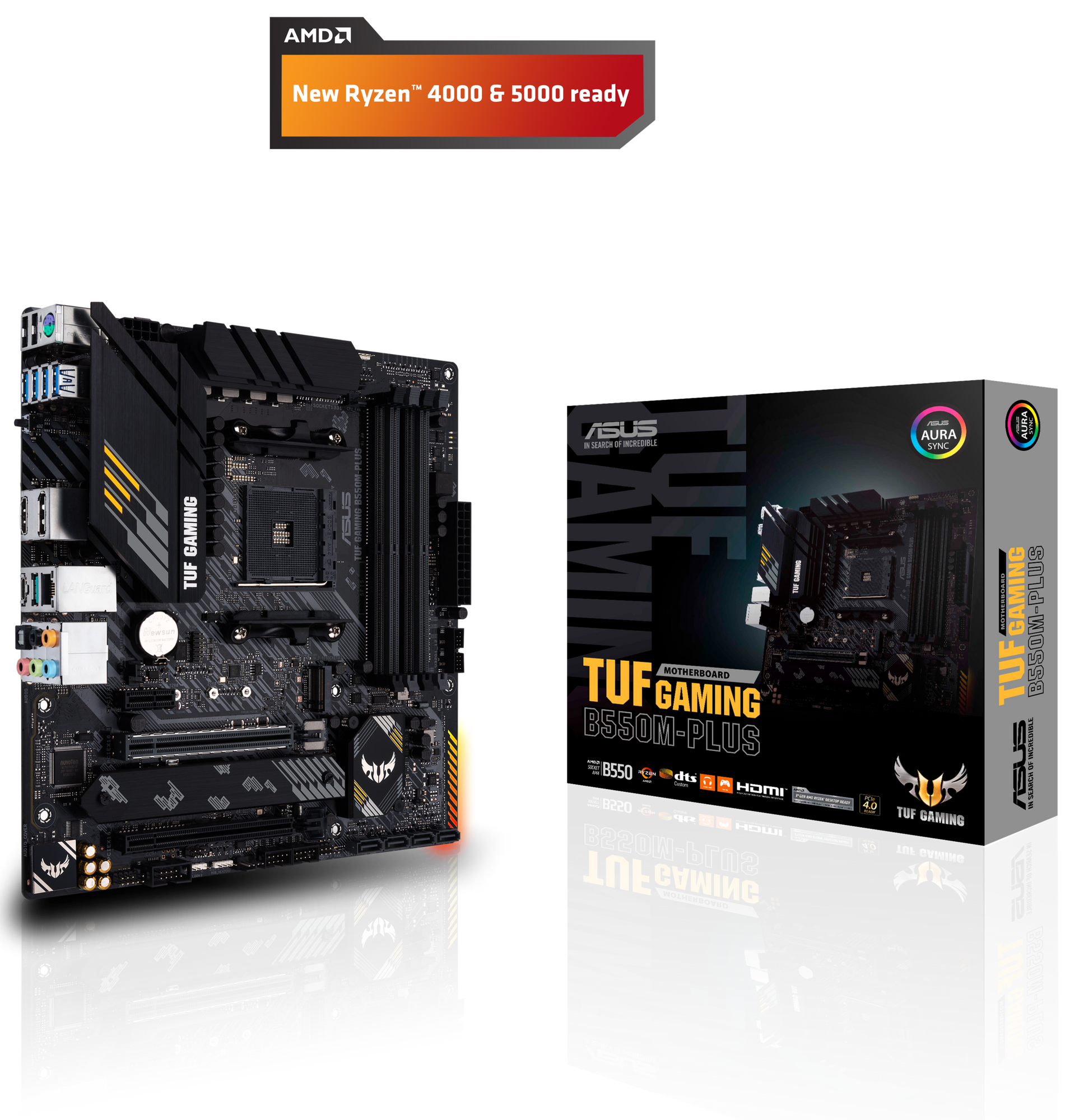 ASUS TUF Gaming B550M-Plus Gaming Mainboard Sockel AM4