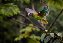 What Eats A Parrot Flying Macaw