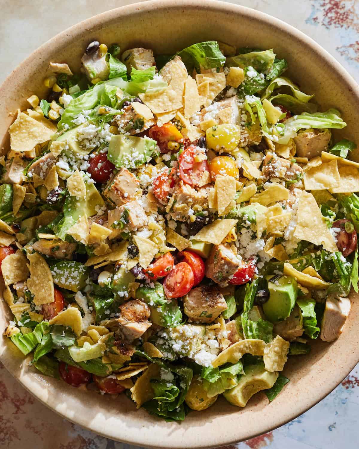 Southwestern Chicken Chopped Salad