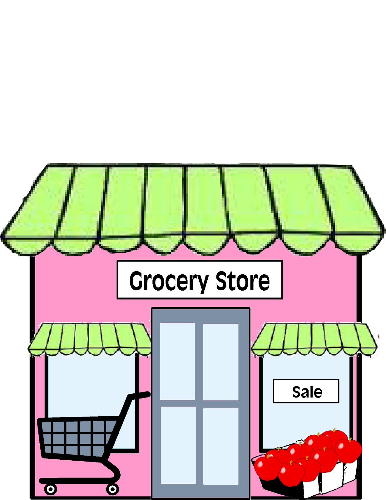 Supermarket clipart 4