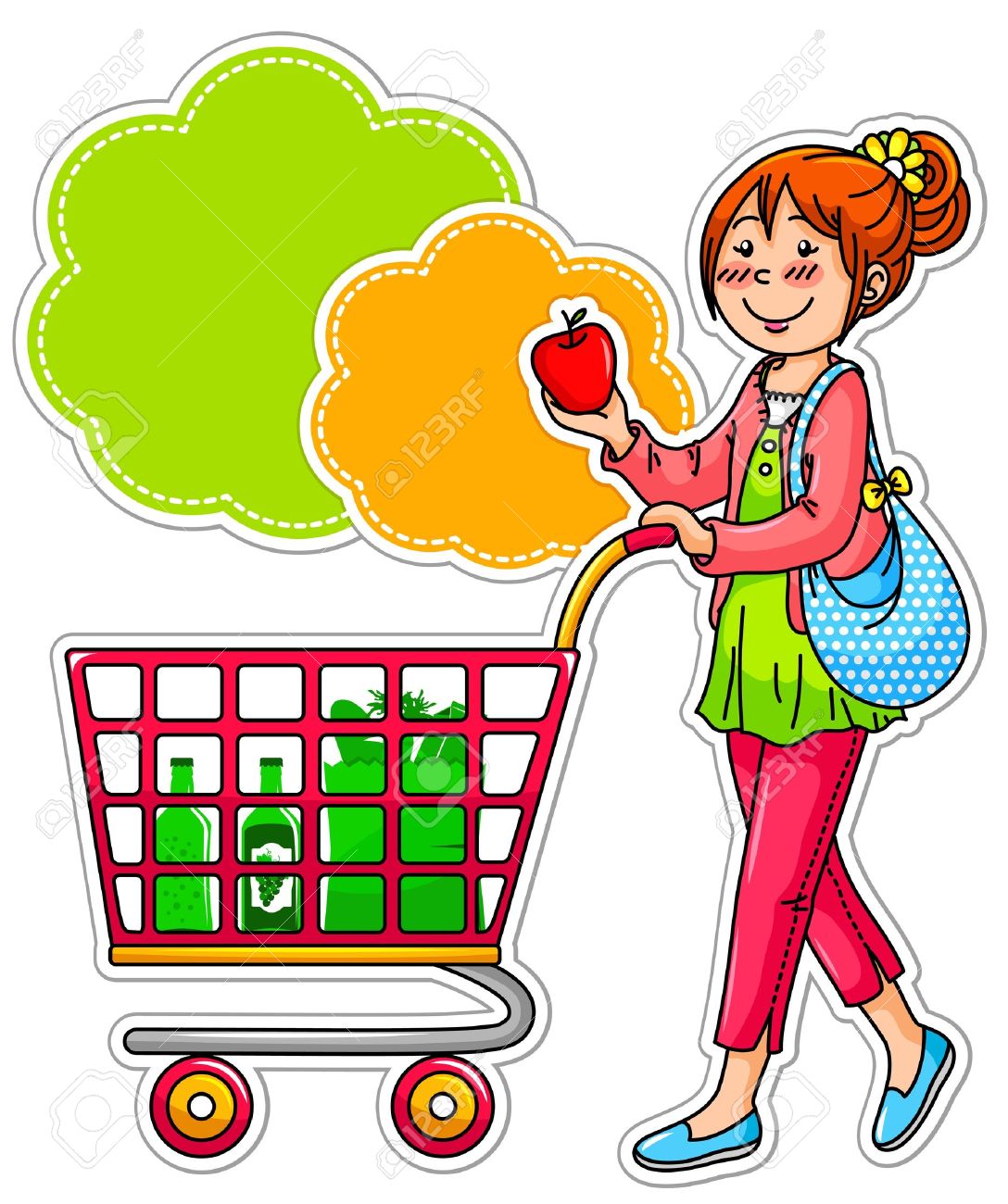 Supermarket clipart clipart