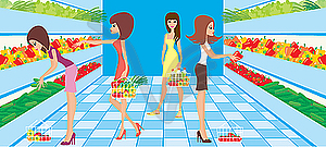 Supermarket clipart clp supermarket clipart tiny