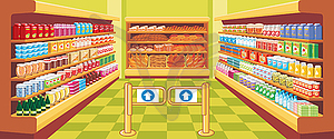 Supermarket clipart shopping