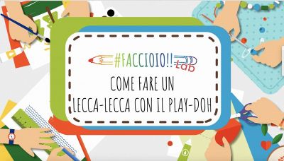 Come fare un lecca lecca con il Play-doh