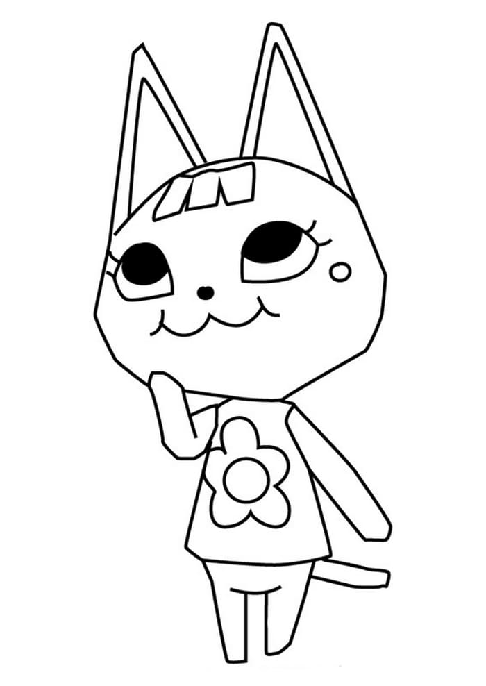 80 Animal Crossing Coloring Pages Marshall Best