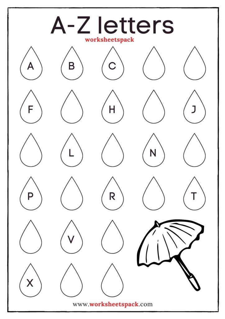 Free Missing Capital Letters Worksheet