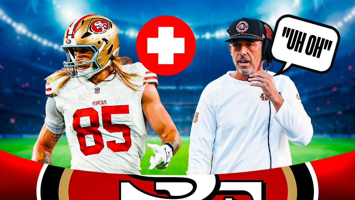 49ers dealt huge blow as George Kittle carted off field