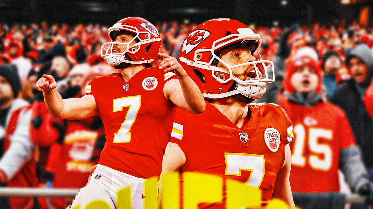 Chiefs’ Harrison Butker grabs attention with gesture after taking down Bengals