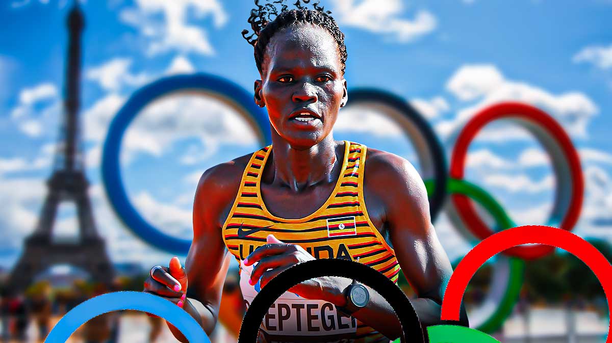 Photo: Rebecca Cheptegei at Paris Olympics