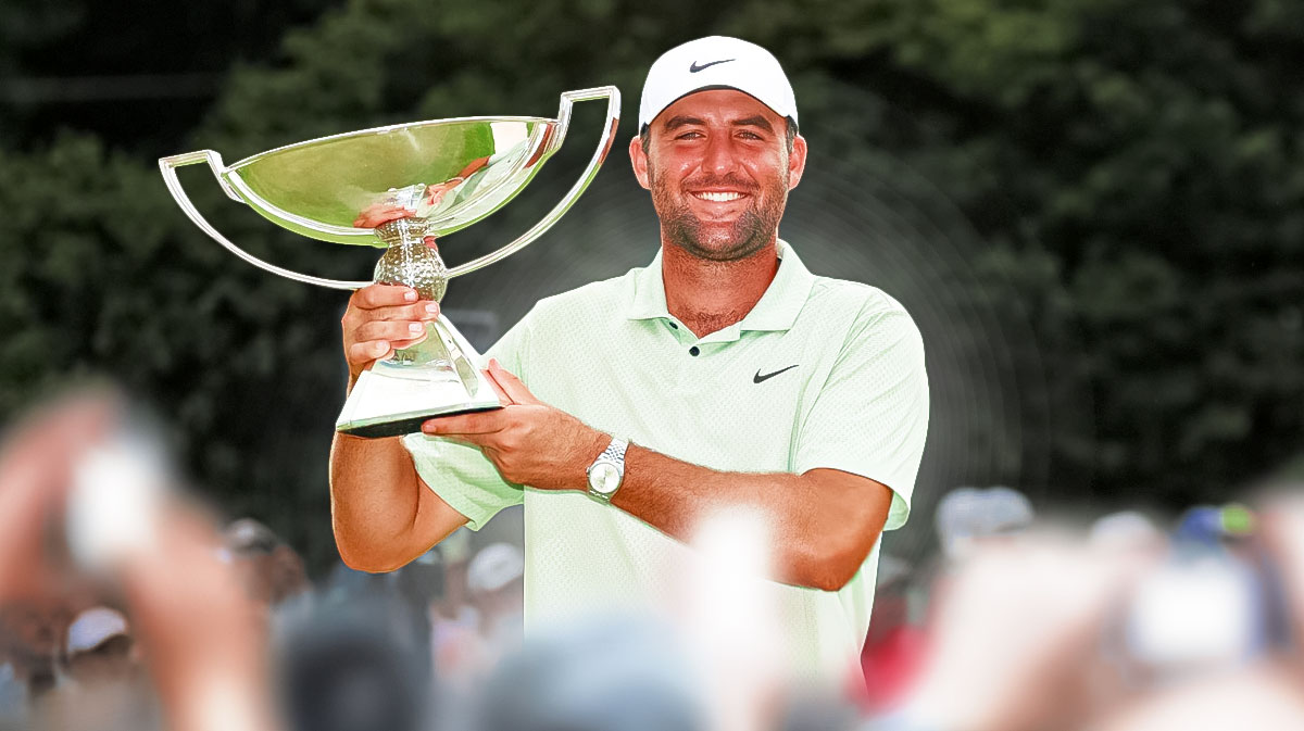 Scottie Scheffler has capped his spectacular year with the FedEx Cup championship