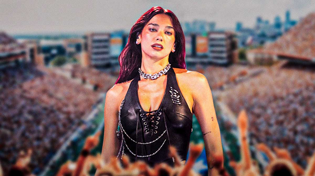 Dua Lipa rocks custom jersey to celebrate Texas’ victory over Oklahoma