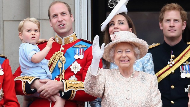 The Royal Family pictured on the balcony of Buckingham Palace during this year's Jubilee celebrations. (Photo: Getty)