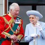 Article thumbnail: LONDON, UNITED KINGDOM - JUNE 02: (EMBARGOED FOR PUBLICATION IN UK NEWSPAPERS UNTIL 24 HOURS AFTER CREATE DATE AND TIME) Prince Charles, Prince of Wales (wearing the uniform of Colonel of the Welsh Guards) and Queen Elizabeth II watch a flypast from the balcony of Buckingham Palace during Trooping the Colour on June 2, 2022 in London, England. Trooping The Colour, also known as The Queen's Birthday Parade, is a military ceremony performed by regiments of the British Army that has taken place since the mid-17th century. It marks the official birthday of the British Sovereign. This year, from June 2 to June 5, 2022, there is the added celebration of the Platinum Jubilee of Elizabeth II in the UK and Commonwealth to mark the 70th anniversary of her accession to the throne on 6 February 1952. (Photo by Max Mumby/Indigo/Getty Images)