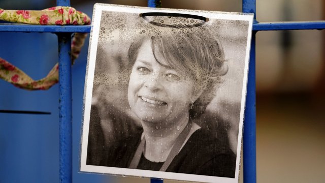 Article thumbnail: File photo dated 21/3/2023 of a photograph of Ruth Perry attached to the fence outside John Rankin Schools in Newbury, Berkshire. An inquest into the death of the headteacher who is thought to have killed herself following an Ofsted inspection is to conclude. Perry's family say she took her own life after a report from the watchdog downgraded her Caversham Primary School in Reading from its highest rating to its lowest over safeguarding concerns. Issue date: Thursday December 7, 2023. PA Photo. See PA story INQUEST Perry. Photo credit should read: Andrew Matthews/PA Wire