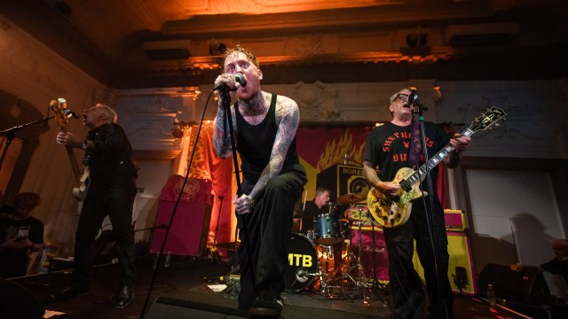 Article thumbnail: Frank Carter and Sex Pistols at Bush Hall, London (Photo: Jemma Dodd)