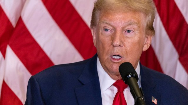 Article thumbnail: Republican presidential nominee former President Donald Trump speaks during a news conference held at Trump Tower, Friday, Sept., 6, 2024 in New York. (AP Photo/Stefan Jeremiah)