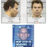 Article thumbnail: Brothers Erik and Lyle Menendez are serving life terms for the 1989 shotgun murders of their parents. Erik is pictured above in an August 2002 California Department of Corrections mug shot. His older brother Lyle (whose given name is Joseph) is seen in a July 2003 shot taken at the Mule Creek State Prison. (Photo by Bureau of Prisons/Getty Images)