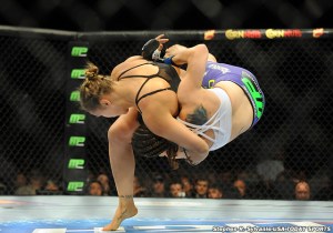 Ronda Rousey and Alexis Davis