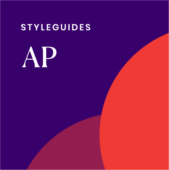 A comprehensive guide to the AP style of writing