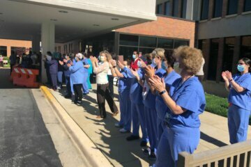 Montgomery County police honor MedStar health care workers