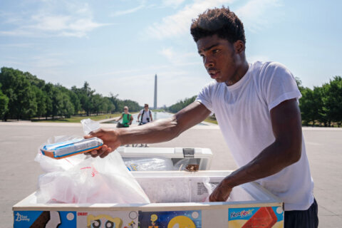 Severe thunderstorms blew through DC area on 4th day in a row of triple digit temps