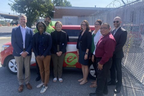 Outdated EV charger on Benning Road gets a makeover at groundbreaking event