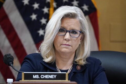 Harris campaigns with Liz Cheney at the GOP’s birthplace while Trump rallies in Michigan