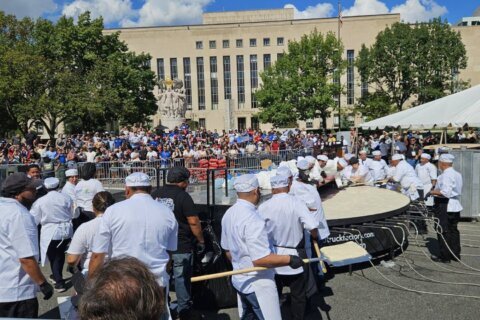 World record pupusa cooked up at Fiesta DC