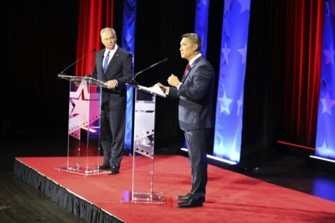 Kaine and Cao face off in only debate of campaign for US Senate seat from Virginia