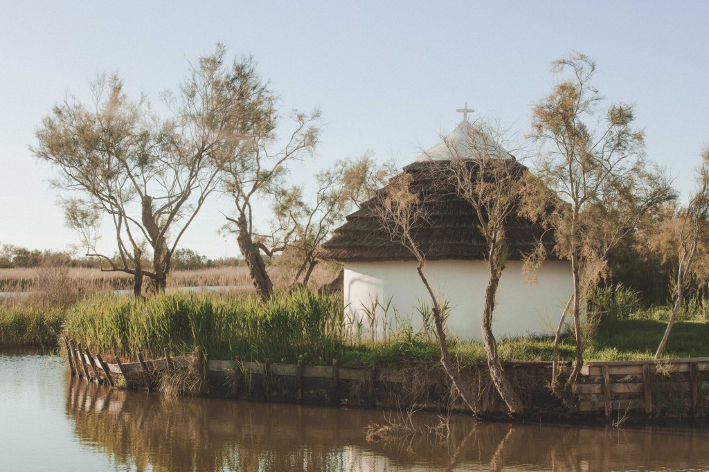 The 10-acre property of Les Bains Gardians in the Camargue Regional Nature Park feature 48 gardian cottages.