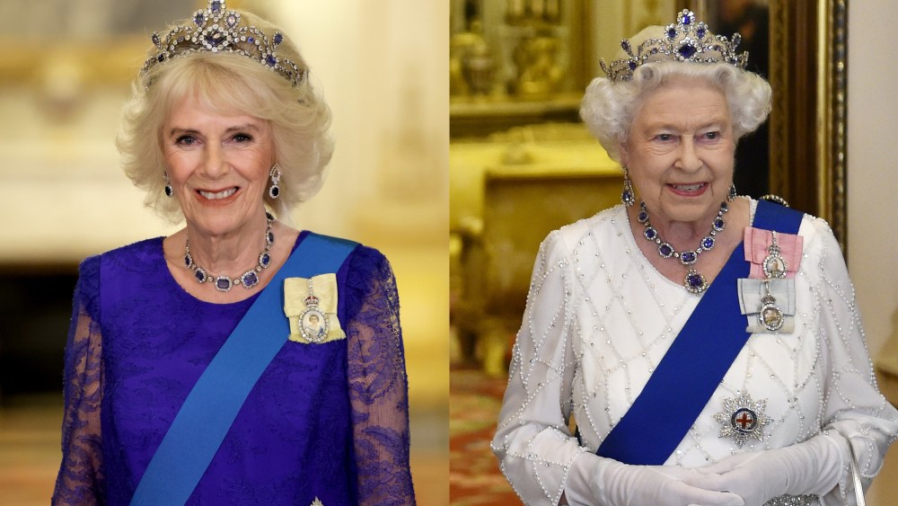 queen camilla jewelry, queen elizabeth ii jewelry